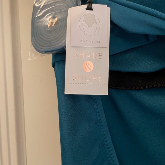 Shade and Shore Bandeau Tie Back Swimsuit S - Picture 6 of 14